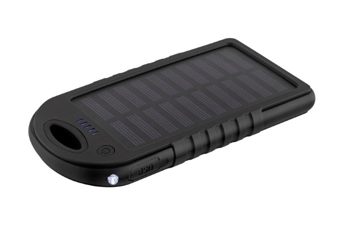 Metmaxx® Solar Powerbank "SolarBankPro4" schwarz